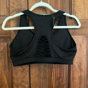 Black Sexy Sports Bra